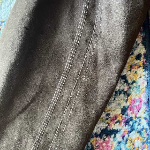 XL Walnut colored Johnston & Murphy Autumn/Winter Jacket w/removable collar. - Picture 13 of 15